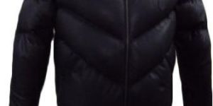 Mens Quilted Leather Jacket