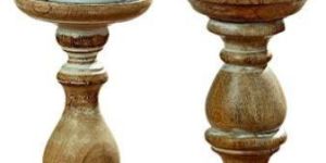 Wooden Candle Stands
