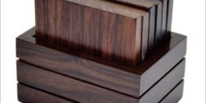 Wooden Rectangle Tea Coaster