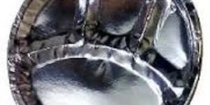 Disposable Silver Paper Thali