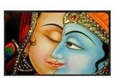 Radha Krishna Oil Painting