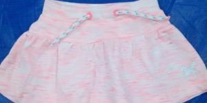 Kids Cotton Embroidered Skirt