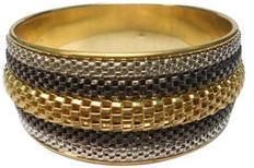 Brass Decorative Bangle Set