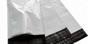 White Tamper Proof Courier Bag