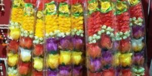 Ribbon Satin Haar Mala