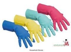 Plain Rubber Household Gloves