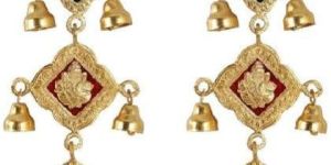 Brass Shubh Labh Hanging Bells