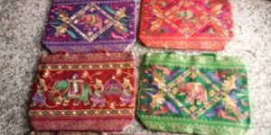 Multicolor Embroidered Handbag