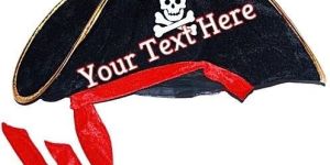Polyester Pirate Cap