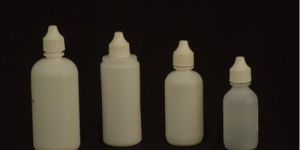 White Round Dropper Bottle