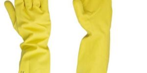 Red Rubber Hand Glove