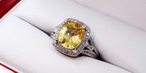 Yellow Sapphire Ring