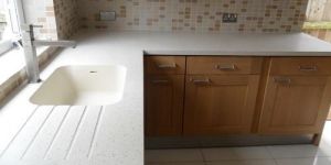 Acrylic Corian Kitchen Countertop