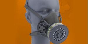 Single Filter Half Mask