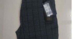 Checkered Slim Fit Pant