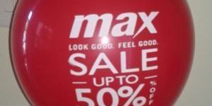 Green Apple Printed Rubber Balloon