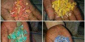 HDPE Crate Scrap Grinding