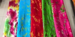 Viscose Crepe Shibori Dyed Fabric