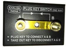One Way Plug Key Switch