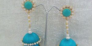Silk Thread Jhumka