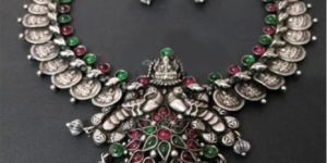 Antique Silver Oxidized Jewellery