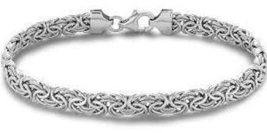 Mens Silver Bracelet