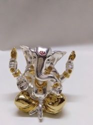 Silver Ganesha Statue