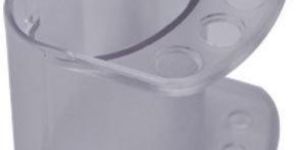 Acrylic Transparent Toothbrush Holder