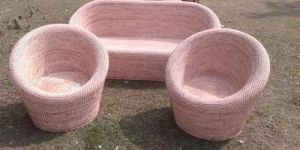 Natural Cane Apple Sofa