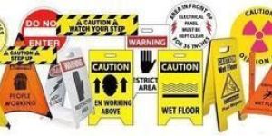 Portable Safety Floor Stand