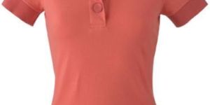 Ladies Polo Neck T Shirt