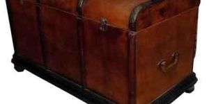 Industrial Leather Box