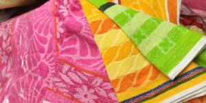 Coloured Cotton Towel