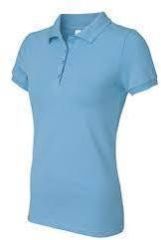 Cotton Ladies Polo T Shirt