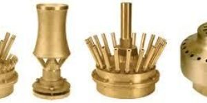 Golden Brass Fountain Nozzle