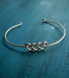 Silver Fashionable Bangles