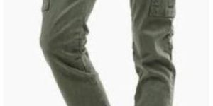 Mens Cotton Cargo Trouser