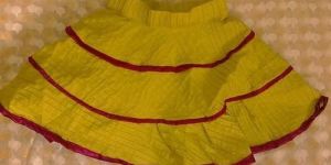 Printed Kids Cotton Skirt