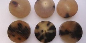 Ox Horn Button Blanks