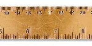 Brass Ruler