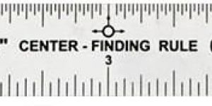 Centre Finding Ruler