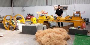 Wood Wool Making Machine