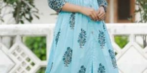 Cotton Printed Kurta Palazzo Set