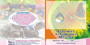 Teachers Attendance Register Printing Services