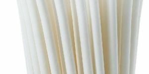 6mm White Paper Straws