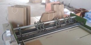 Semi-automatic Paper Bag Making Machine