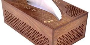 Wooden Enamel Tissue Boxes