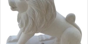 Sandstone Lion Statue