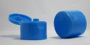 Plastic Blue Flip Top Cap