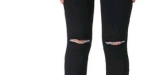 Ladies Black Skinny Jeans